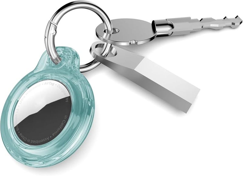 غطاء شفاف أرجواني مضاد للانزلاق مع مقبض لحمل أجهزة التتبع، سهل التركيب - Image 5